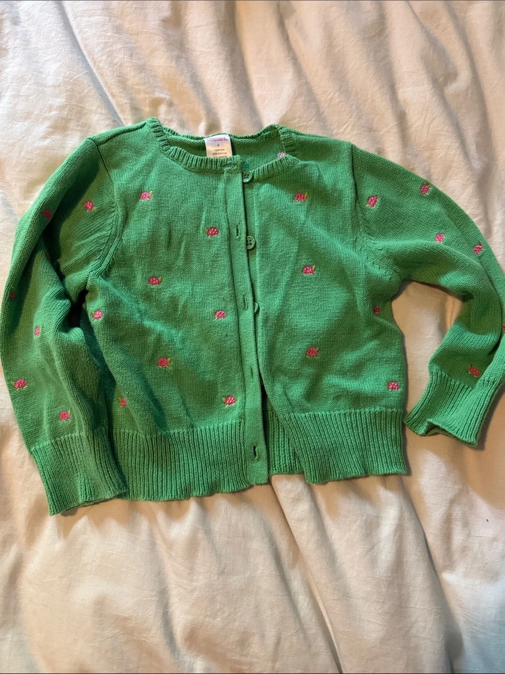 Gymboree Girls Green Jacket & Cardigan Set